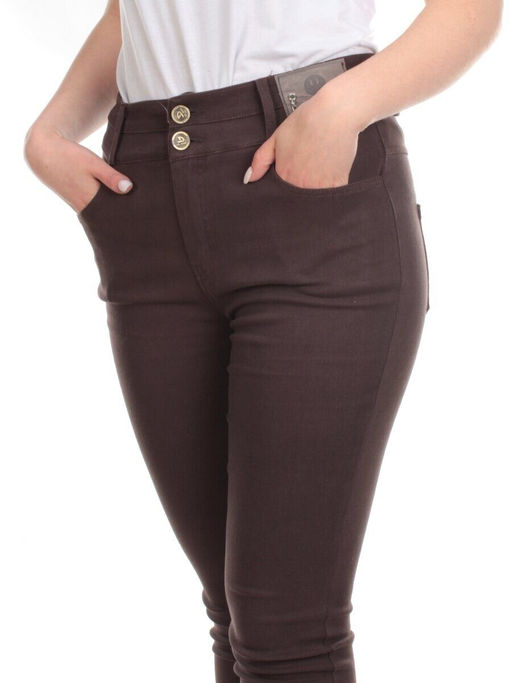 722-9 BROWN Джеггинсы женские MOVEMENT - Fashion фото 4