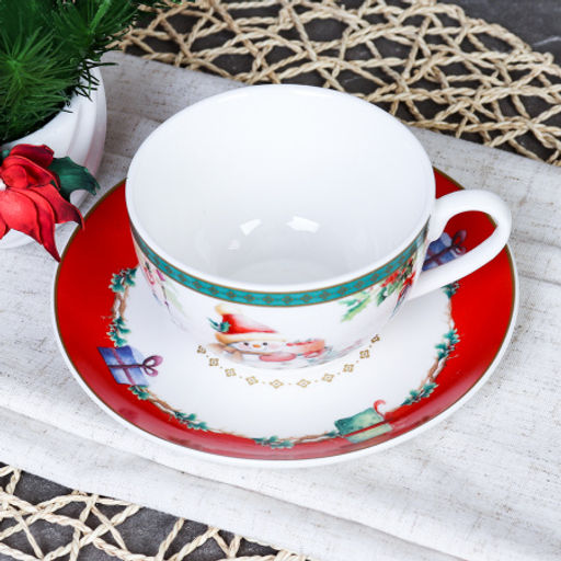 Чайный набор 12 предметов 250 мл / 17-113# /уп 6/ Новогодний АКЦИЯ - Галеонтрейд фото 5