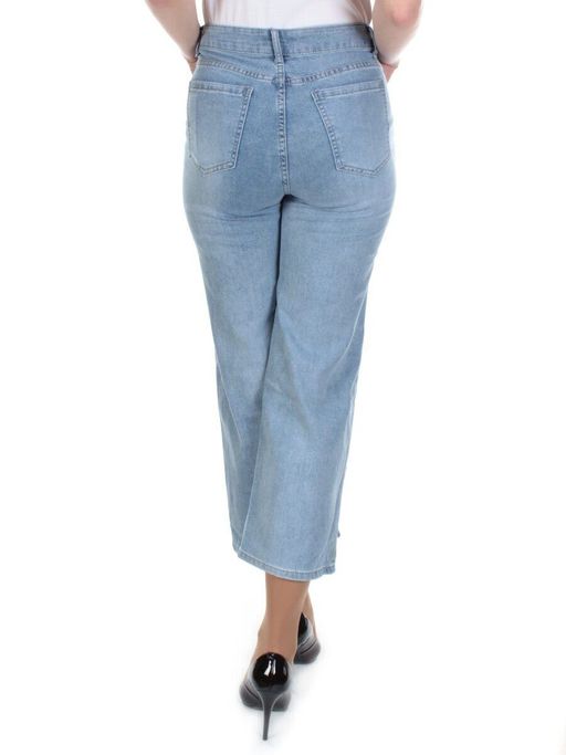 10105 BLUE Джинсы женские AMG JEANS (98% хлопок, 2% лайкра)