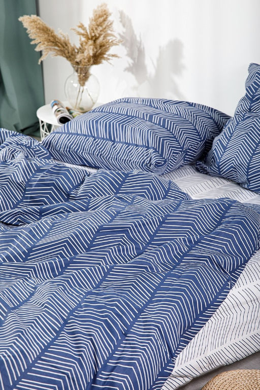 КПБ Лайнс поплин 2 сп Евро