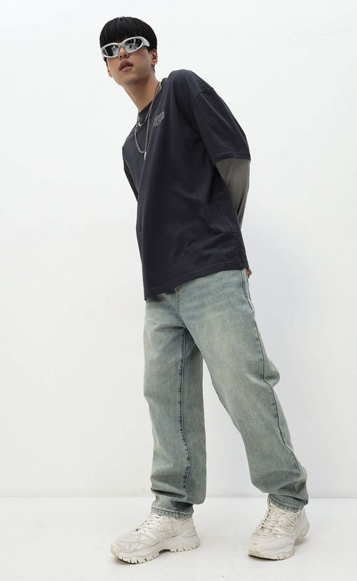 Джинсы Fine Joyce K8888 синие  фото 10