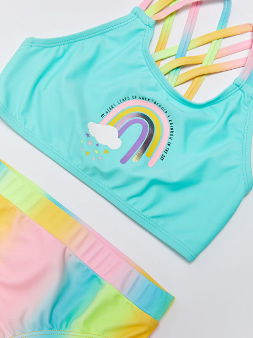 Bask?l? K?z ?ocuk Bikini - Waikiki фото 3