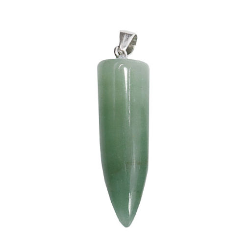 Подвеска маятник камень Нефрит дарует власть, силу, богатство, процветание и изобилие - Сандаловый дом фото 2