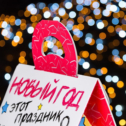 Цена за 5 шт. Подарочная коробка Снегири, 17,2 х 9,5 х 24 см - Simaland фото 4