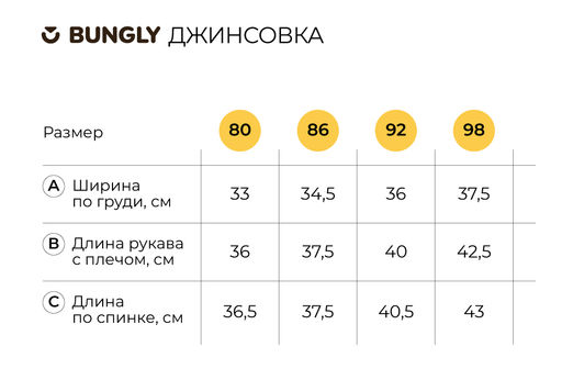 Джинсовка Розовый букет 0+ - Bungly фото 5