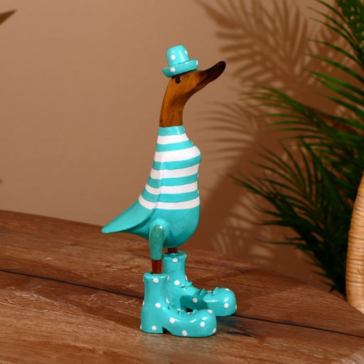 Сувенир «Утка в мятном», 27 см, дерево