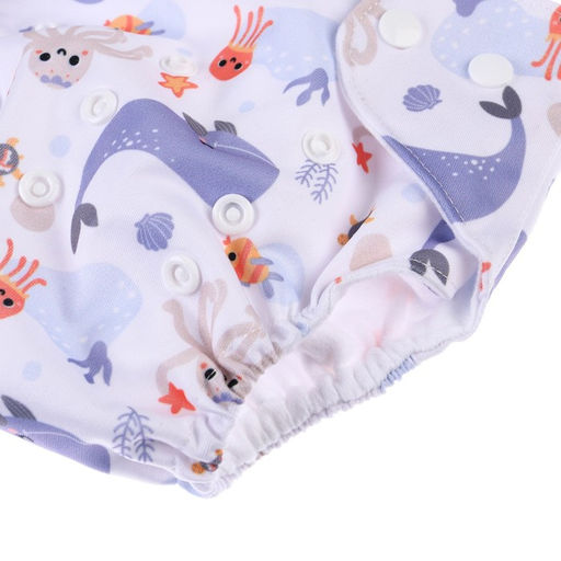 Многоразовый подгузник Морские - Крошка я фото 6