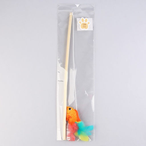 Дразнилка из фетра Рыбка, 6,4х4,8 см - Пушистое счастье фото 6