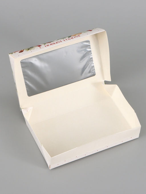 Цена за 5 шт. Коробка подарочная, самосборная «Мандарины», 20×12×4 см