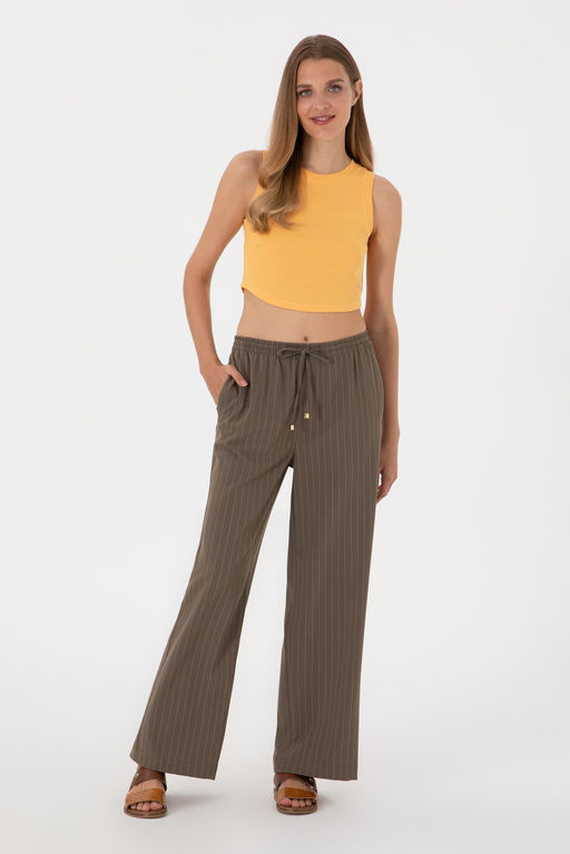 Kad_n Vizon Kanvas Pantolon Sepette S_rpriz _ndirim