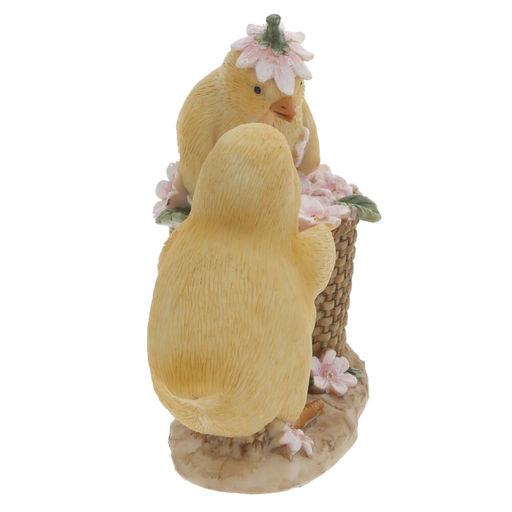 Фигурка декоративная "Цыплята", L9 W4,5 H9 см