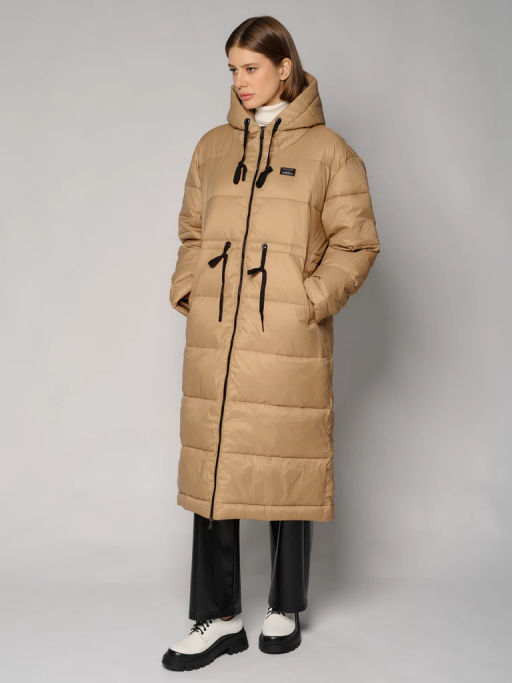 Пальто женское 12411-23038 camel