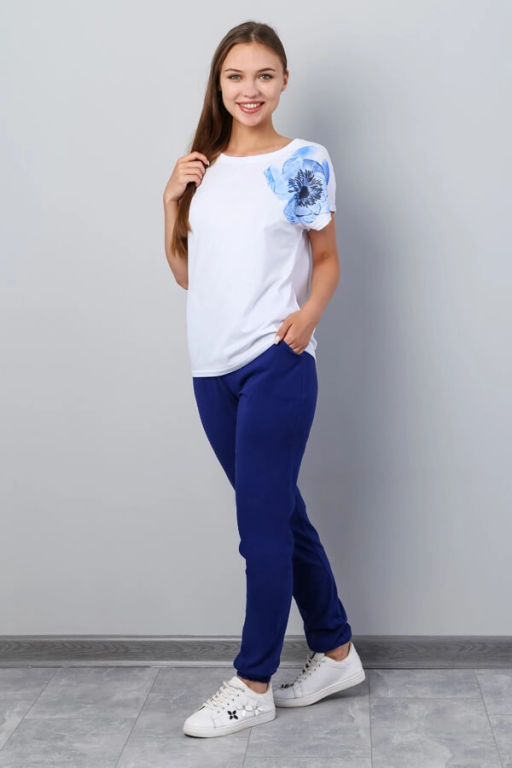 Костюм женский, цвет синий