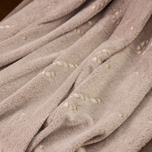 Плед светящийся в темноте «Этель. Candy cane», 180×200 см, корал-флис, 220 г/м²