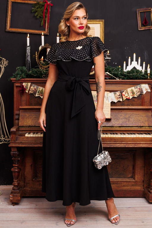 Платье Мода Юрс 2874-Р черный - Mira fashion фото 26