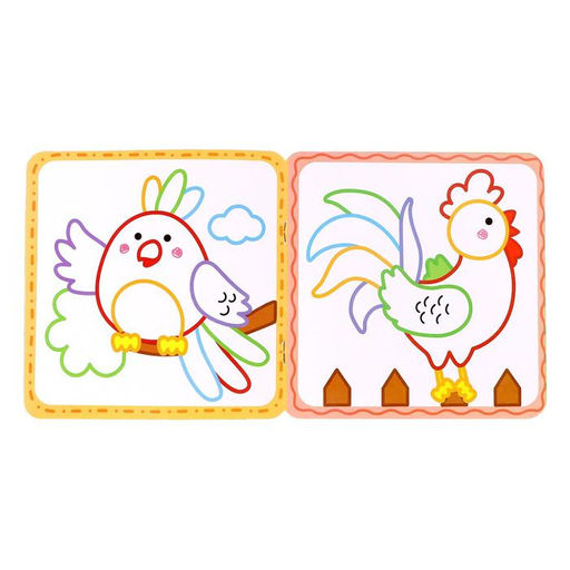 Многоразовая раскраска Животные, 12 стр. - Буква-ленд фото 2