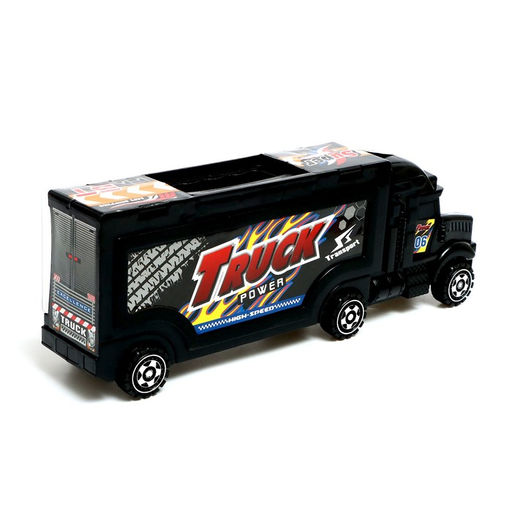 Автовоз детский с набором машинок, 4 шт., цвет МИКС