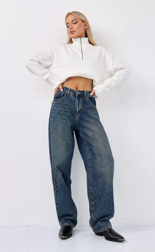 Джемпер FW-3519 white - Fine joyce фото 14