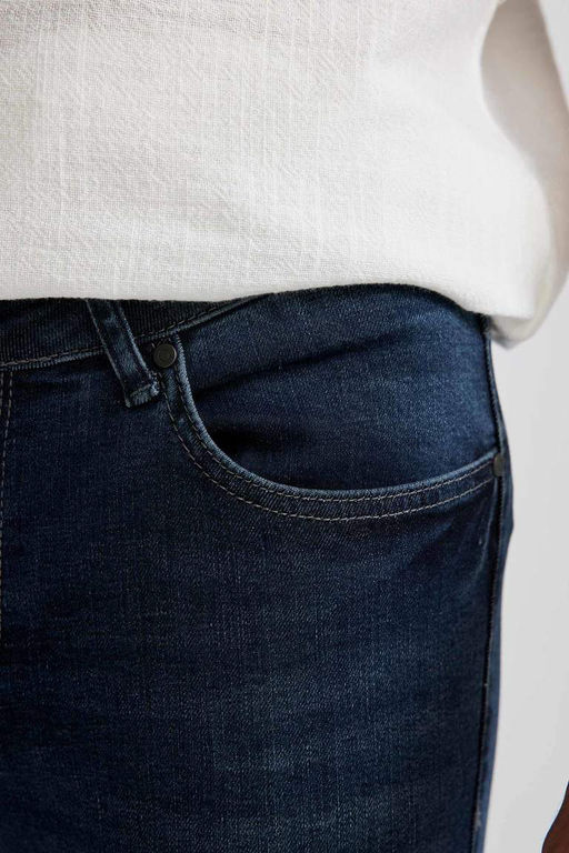 Джинсовые брюки скинни Carlo очень узкого кроя с нормальной талией и очень узкими штанинами - Defacto фото 6