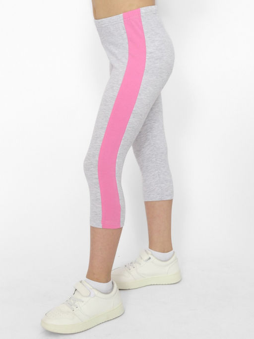 CRB wear/CWKG 70319-11 Бриджи для девочки,светло-серый меланж/Ex.Cherubino фото 3