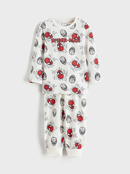 Spider-Man Bask?l? Erkek ?ocuk Pijama Tak?m?