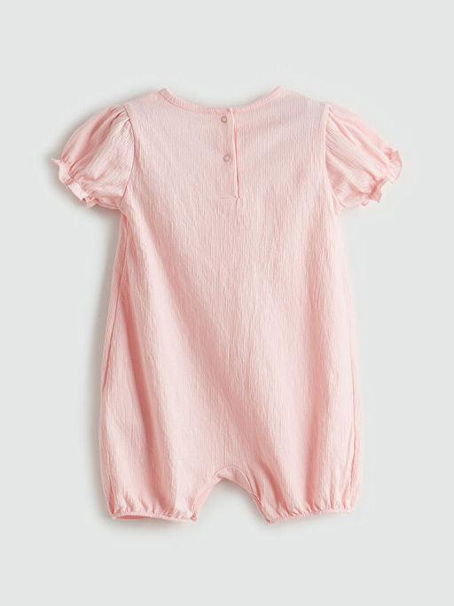 Bisiklet Yaka K?z Bebek Tulum