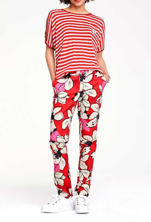 Брюки, красно-пестрые - Heine фото 6