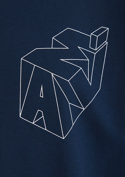 Mavi Logo S?rt Bask?l? Lacivert Tisort  фото 7