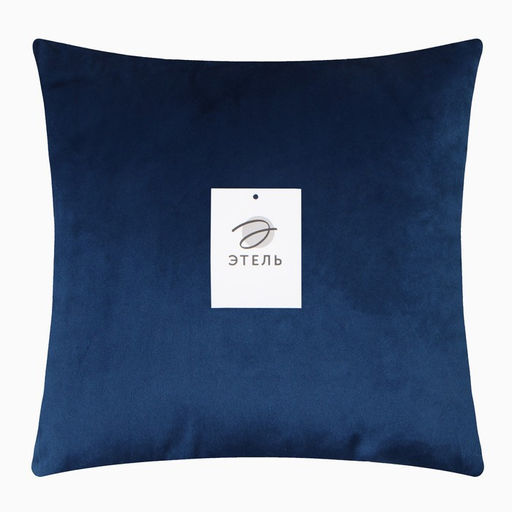 Подушка декоративная Этель цв. синий, 30*30см, велюр  фото 4