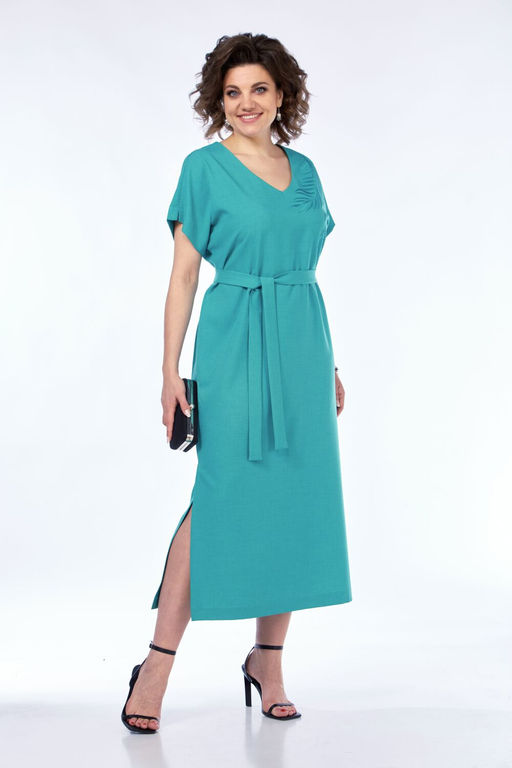Платье BAGIRA ANTA 1031 бирюза
