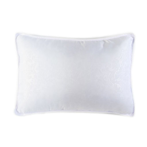 Подушка Адамас 50х70 см, искусственный лебяжий пух, микрофибра, МИКС, полиэстер  фото 4