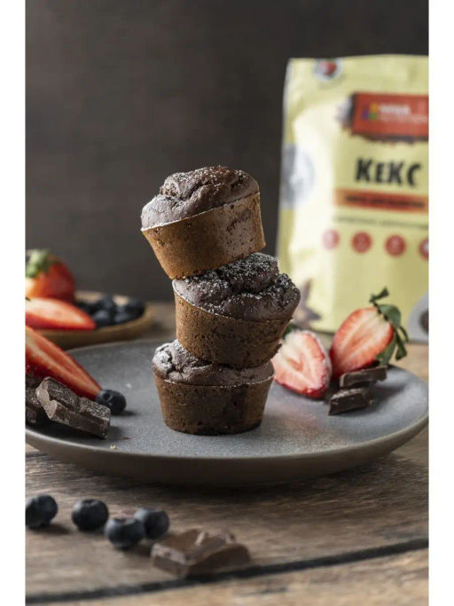 Смесь для выпечки Кекс высокобелковый (вкус: шоколад) без сахара - Newa nutrition фото 2