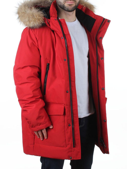 D6940L RED Куртка мужская зимняя "Аляска" (200 гр. холлофайбер)