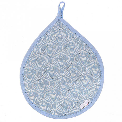 "Африканские прерии К" Кухонный комплект: прихватка 20х25см "Капелька" - 2шт, хлопок "Премиум" 191г/м2 - хлопок 100%, наполнитель - ватин 280гр/м2, "Домашняя мода" (Россия)