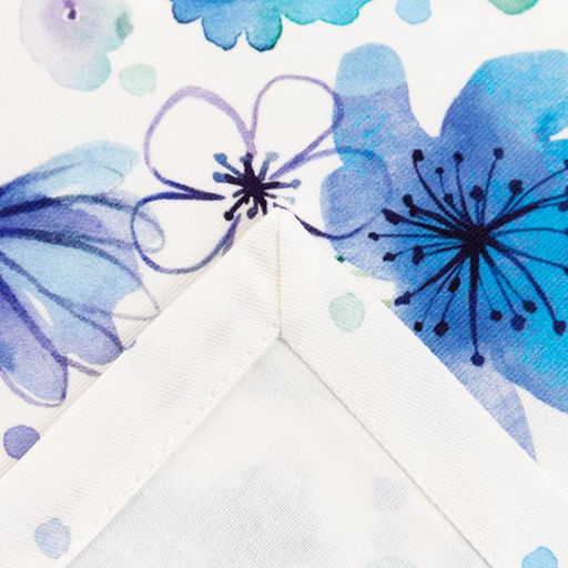 Дорожка Этель Незабудки 30*70 см, 100% хлопок, саржа 190 г/м2  фото 4