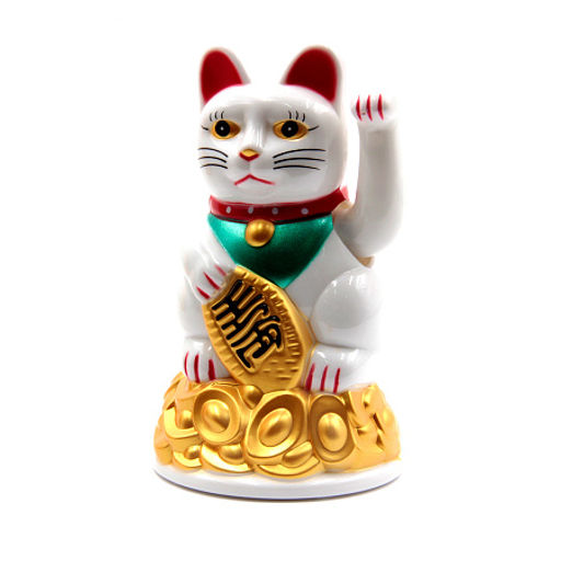 Манеки Неко кошка белая символ финансового благополучия