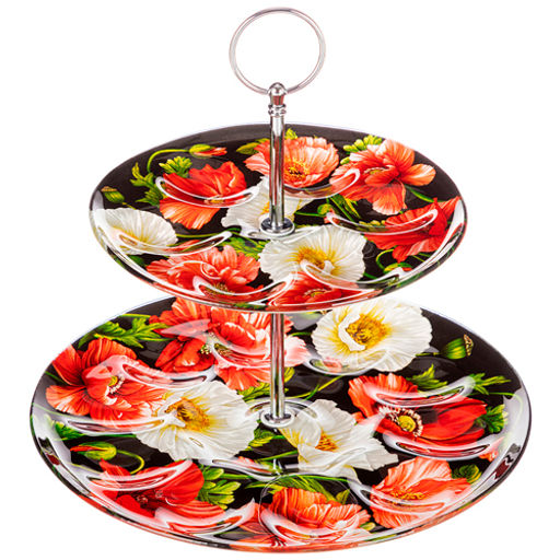Подставка для яиц коллекция "Маки" 18/25 см h=23 cm 198-269 /АРТИ-М/