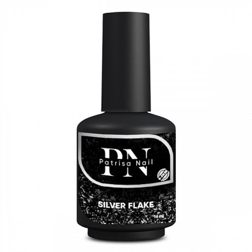 Топ глянцевый Silver Flake с серебряными хлопьями без липкого слоя