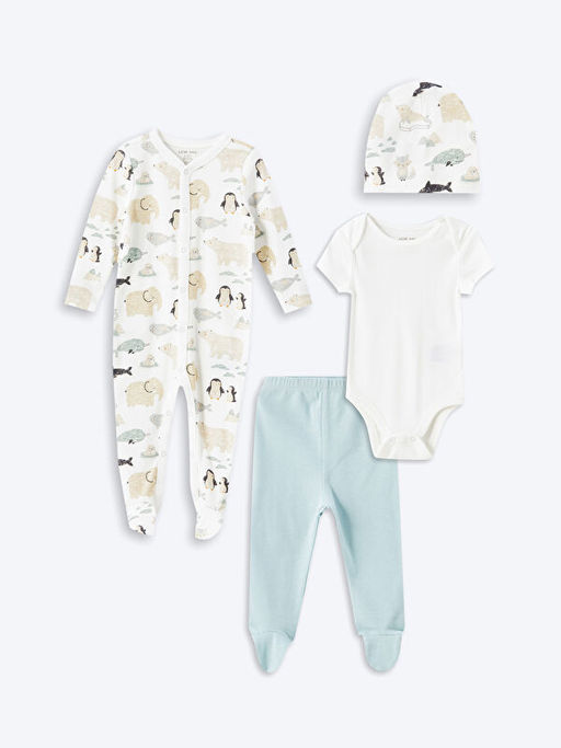 Bask?l? Erkek Bebek Hastane ??k?? Seti