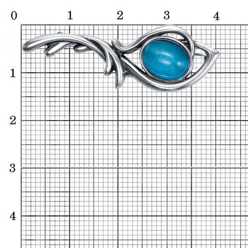 БРОШЬ 14316214Гк - Красная пресня фото 3