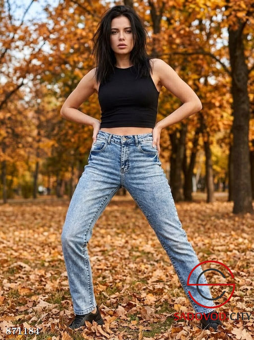 Джинсы с высокой посадкой - Fiona фото 2