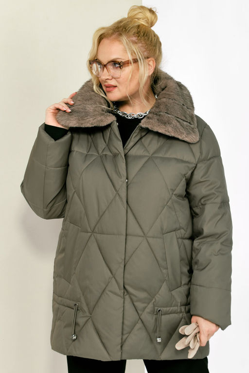 Куртка SHETTI 2207 светло-оливковый