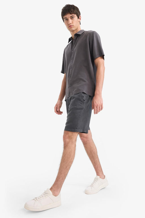 Relax Fit Ak__kan Kuma_ Bermuda _ort - Defacto фото 2