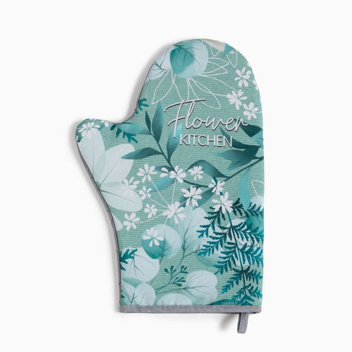 Набор подарочный Доляна Flower kitchen: варежка 20х28 см, прихватка 17х17 см, 2 лопатки  фото 3