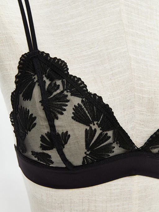 Balensiz Dolgusuz Desenli Fantezi S?tyen