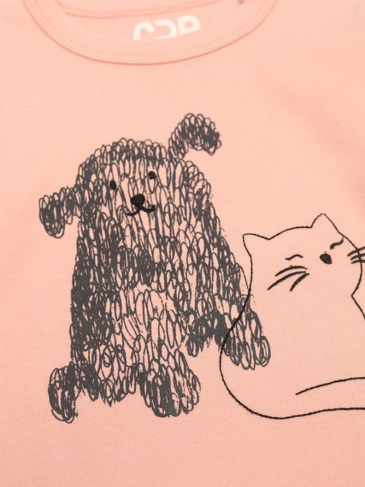 CRB wear / CWBG 64004-27-430 Джемпер для девочки,розовый  фото 2