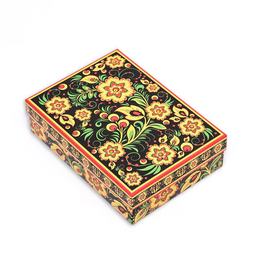 Цена за 5 шт. Коробка картонная без окна Хохлома, 21 х 15 х 7 см - Simaland фото 3