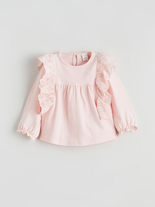 Brode Detayl? Penye K?z Bebek Tak?m