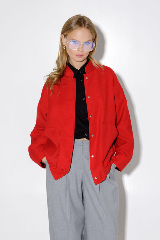 Бомбер Pirs 5209 красный  фото 2