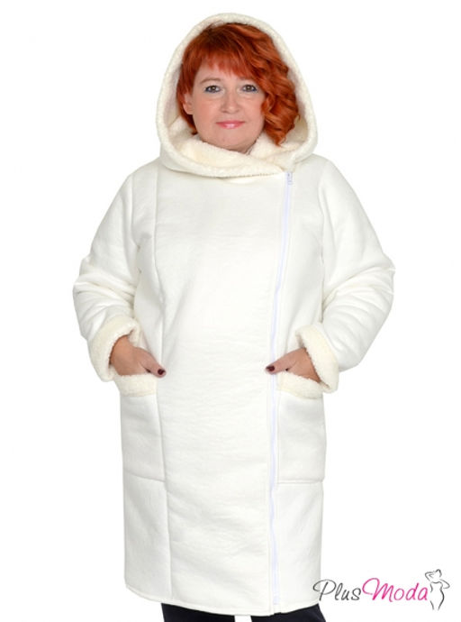 Жакет-дубленка Модель №1385 размеры 44-84 - Plusmoda фото 18